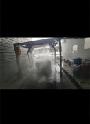 广州市白云区长安4S店客户的S-9018自动洗车机上门