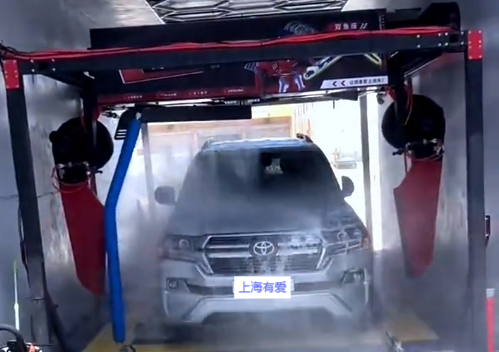 又一台双鱼座3.0智能洗车设备出口毛利塔利亚！