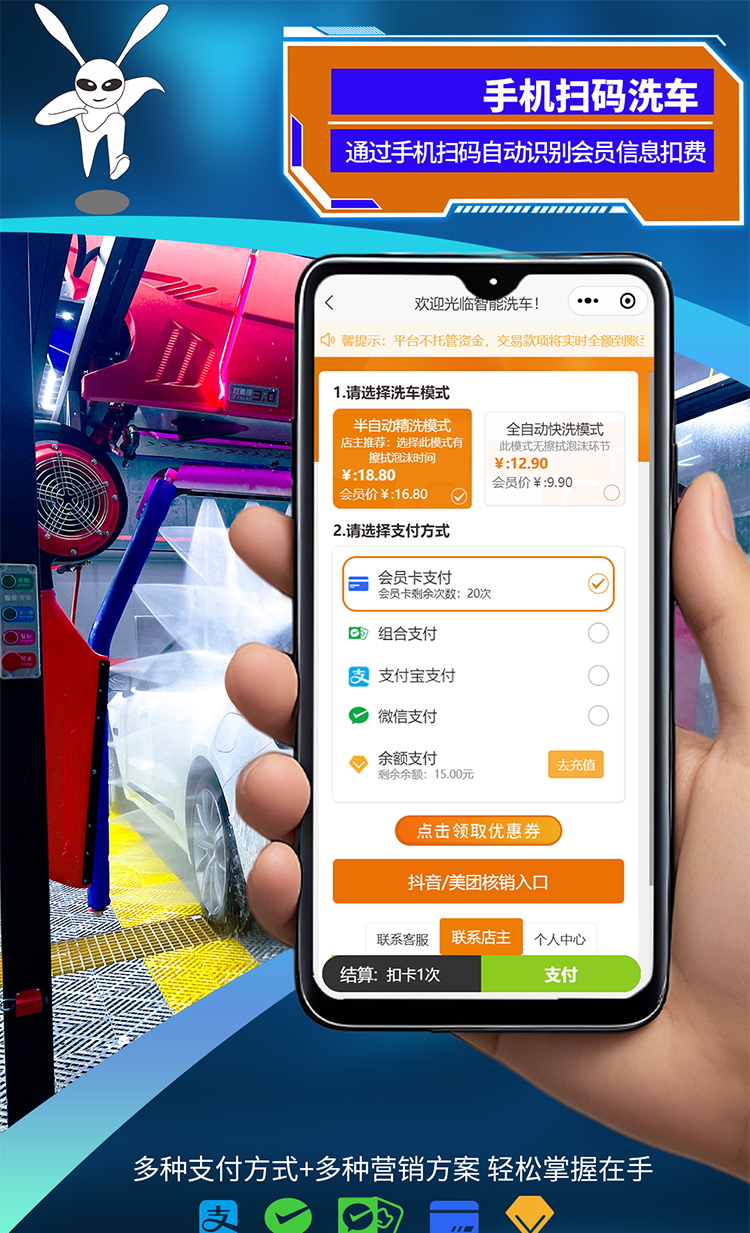 兔白白无人值守系统