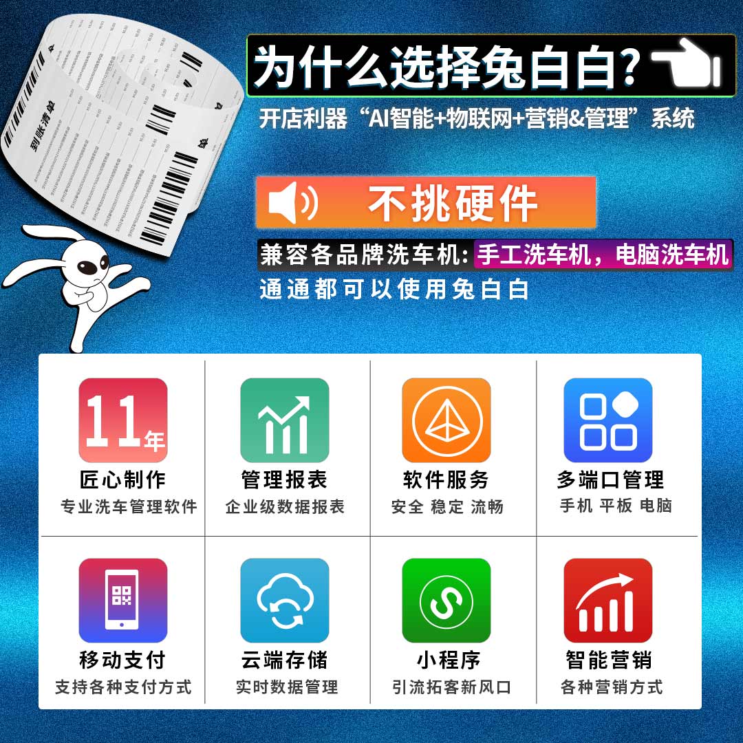 兔白白无人值守系统后台功能